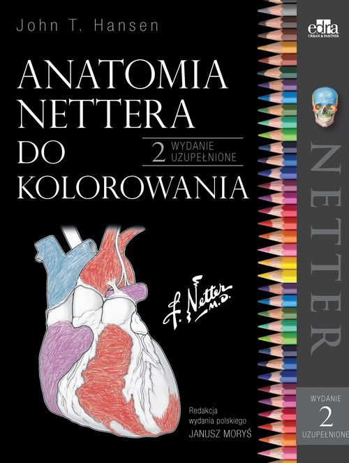 Anatomia Nettera do kolorowania - skuteczna nauka anatomii
